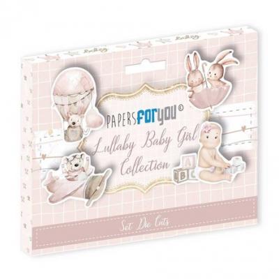 Papers For You Lullaby Baby Girl Die Cuts - Lullaby Baby Girl